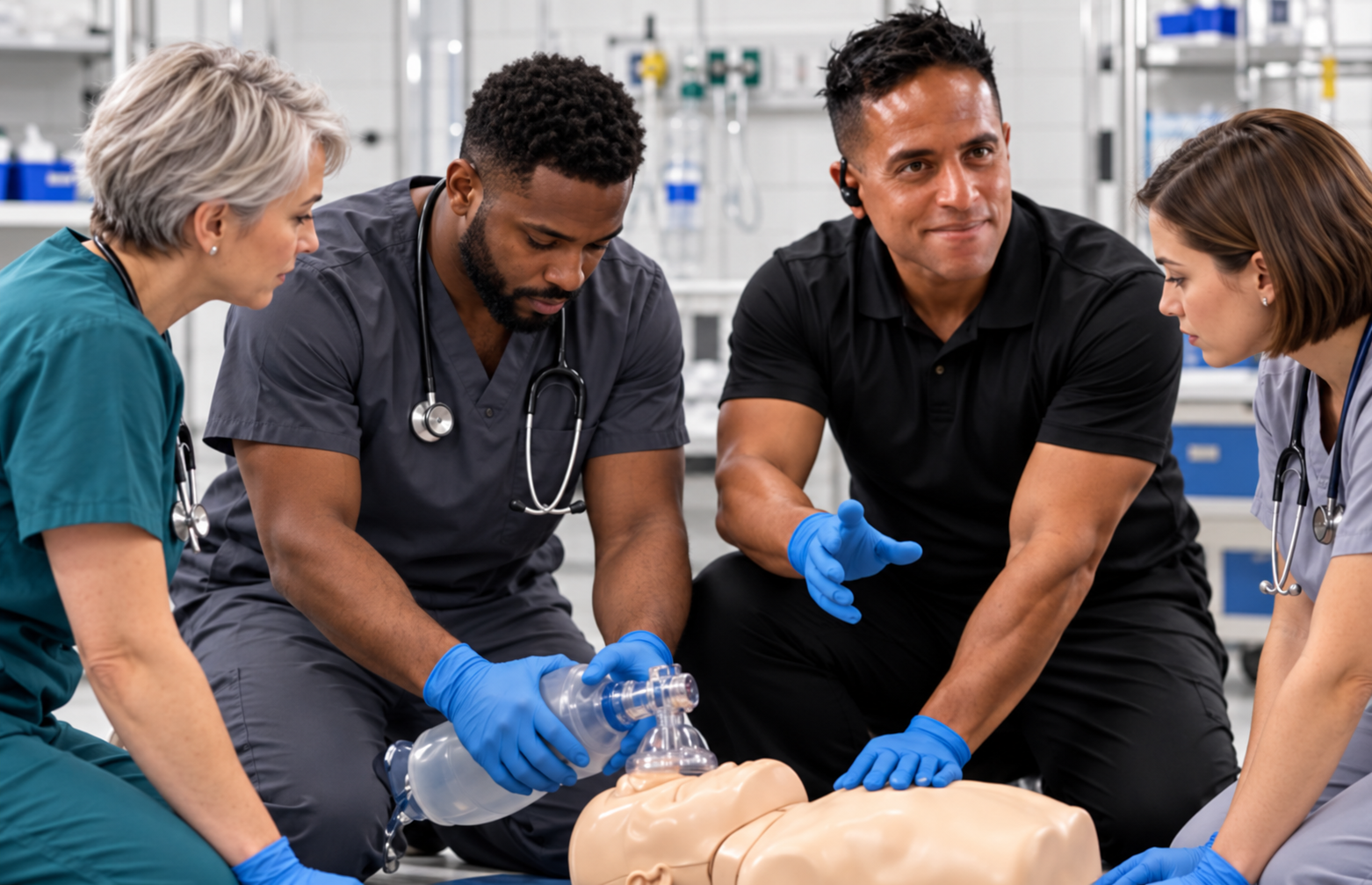 BLS & CPR for the Professional Rescuer hands-on training